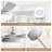 Julice 42" 5-Blade Modern Ceiling Fan With Tri-Color LED Light Source, Silent Motor, Remote Controller-563299102