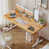Light Rustic Brown/White