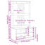 Chandlar Hall Tree 87cm Wide-782713848
