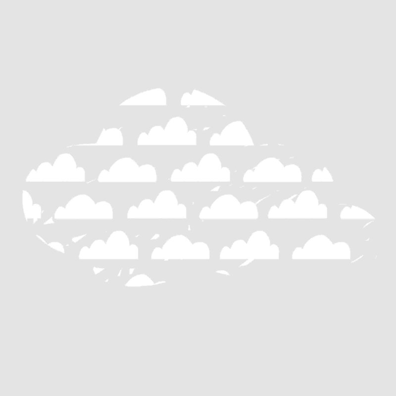 O Cloud - Wrapped Canvas Graphic Art, 12" H x 12" W  