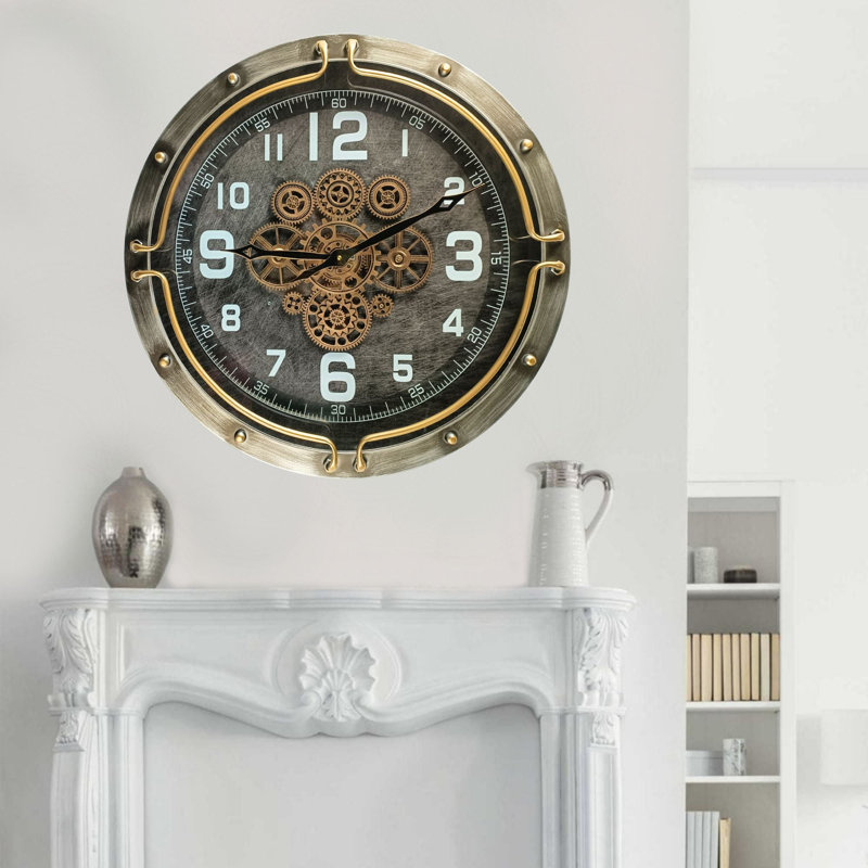 Metal Wall Clock