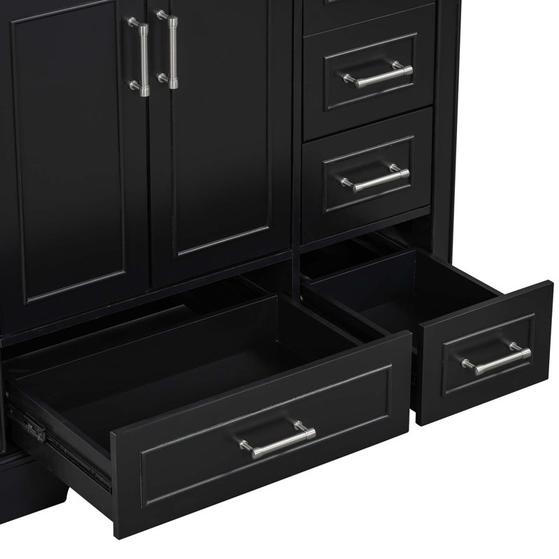 Meuble-lavabo traditionnel 36 po, lavabo non inclus