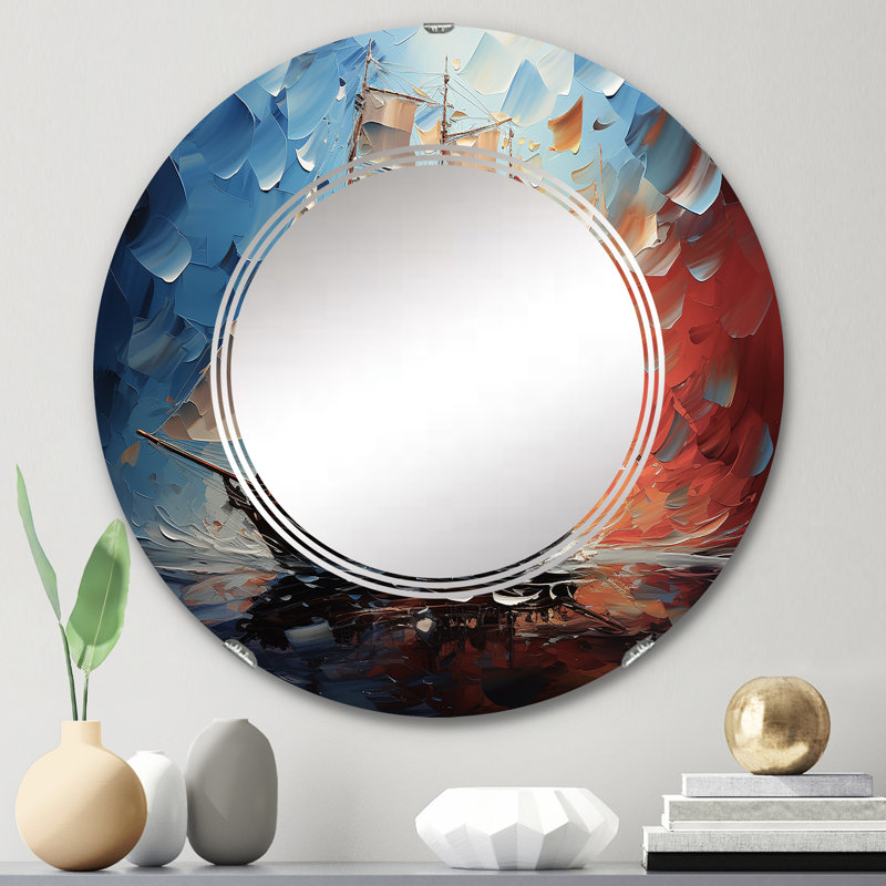 Miroir mural Erkerd, 24 po x 24 po