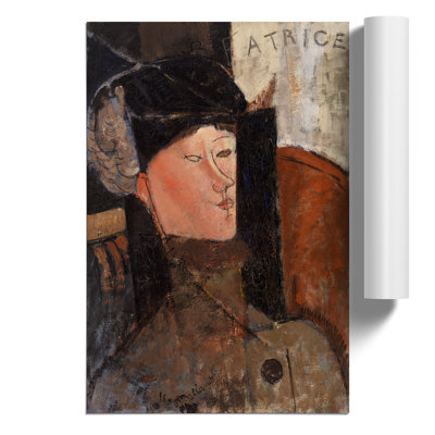Beatrice by Amedeo Modigliani - Frameless Print