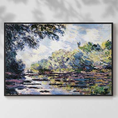 " Section Of The Seine, Near Giverny, 1885 "