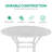 Tihomir Round Outdoor Bar Table With Umbrella Hole , 35.38'' in. W 35.38'' in. D-779554636