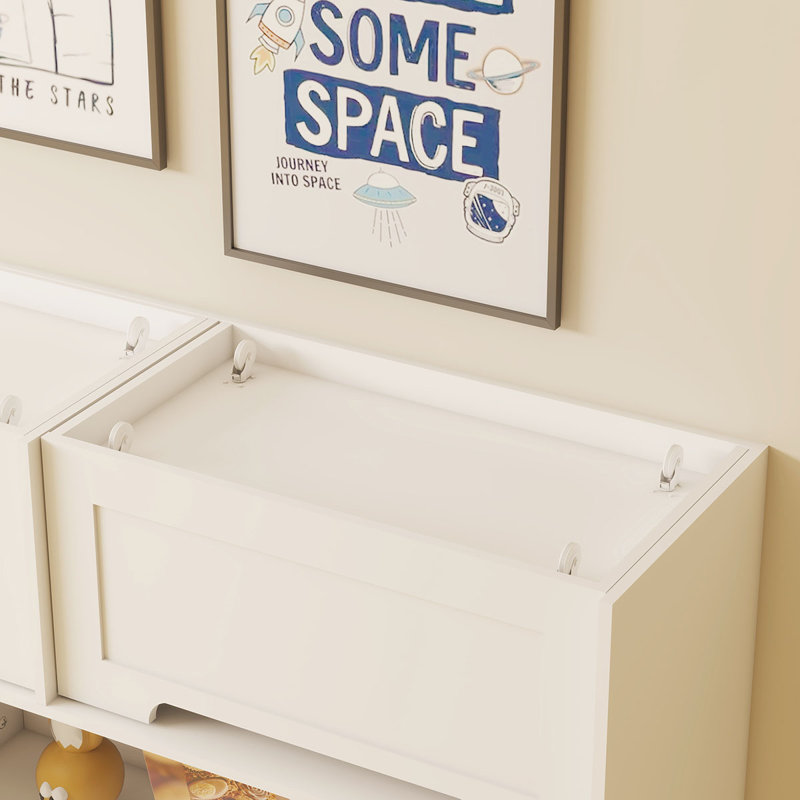 7 Shelf Bookcase with 2 Hooks