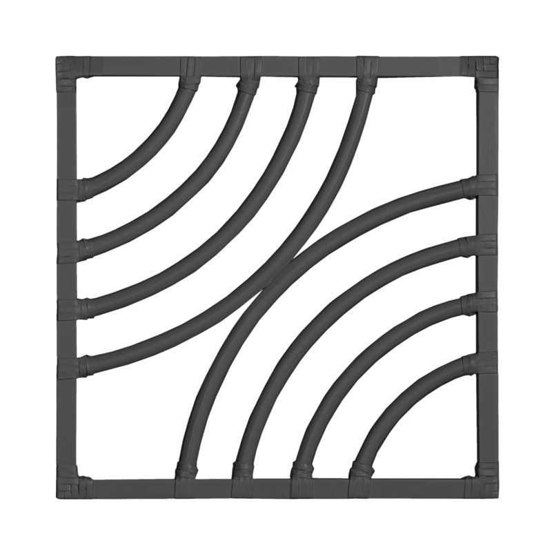 Swirl Writing Desk, Black