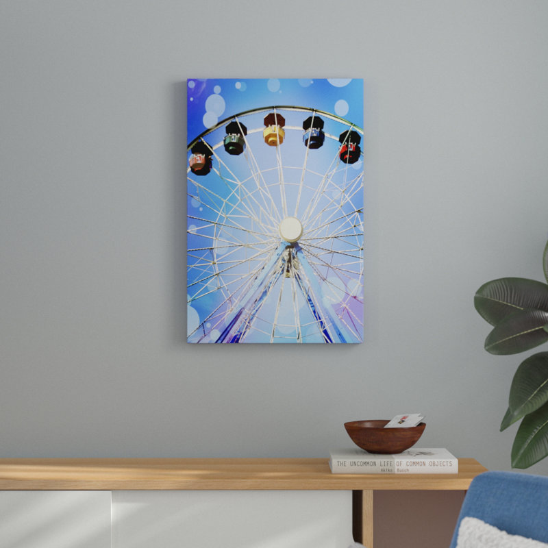 «Carnival Blues I», impression sur toile, H 30 po x l 20 po