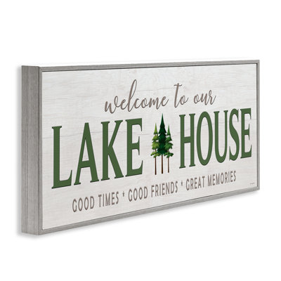 Giclée encadrée Lake House Hospitality, design par Seven Trees Design
