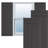22'' Flat Panel Shutters-98220424-98220425-98220444