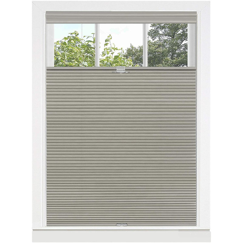 Store extérieur semi-transparent semi-transparent, Gris, L 23 po x L 64 po