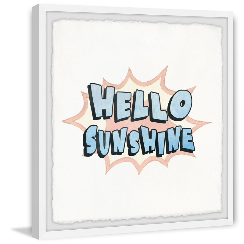 Hello Sunshine V by Marmont Hill - Single Picture Frame Print, 51 cm H x 51 cm W