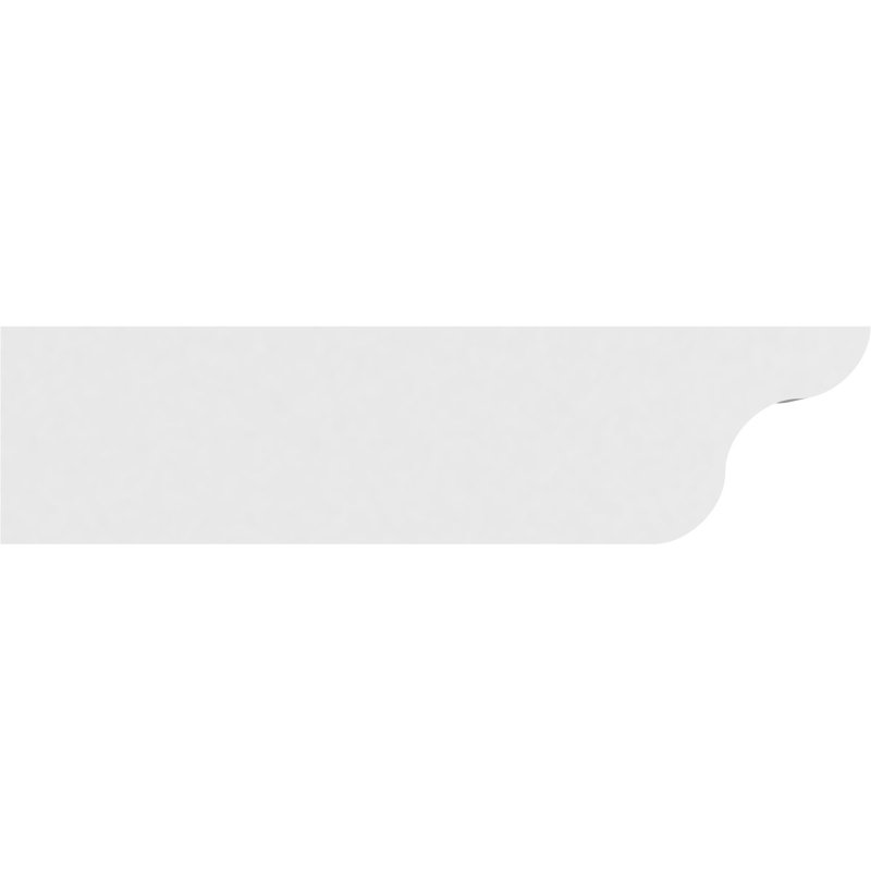 4"W x 6"H x 24"L Standard Carmel Architectural Grade PVC Rafter Tail, 6"H x 4"W x 24"D