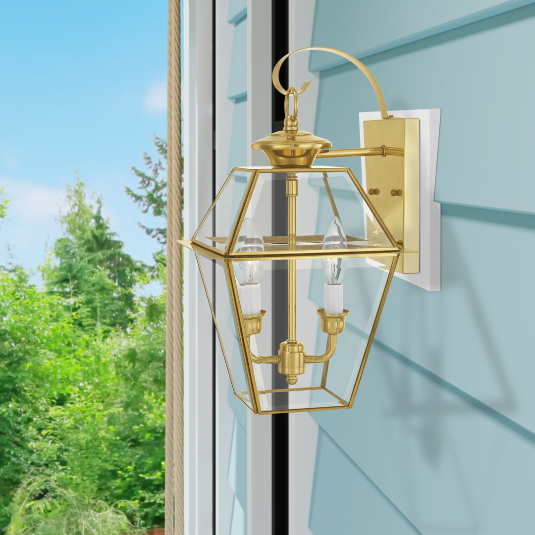 Boto Solid Brass Wall Light Alcott Hill® Fixture 
