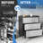 Makeace Mobile 3-Drawer Storage Cabinet on Wheels, Rolling Garage Organizer with Deep Drawers for Tool & Home Organization-543490896
