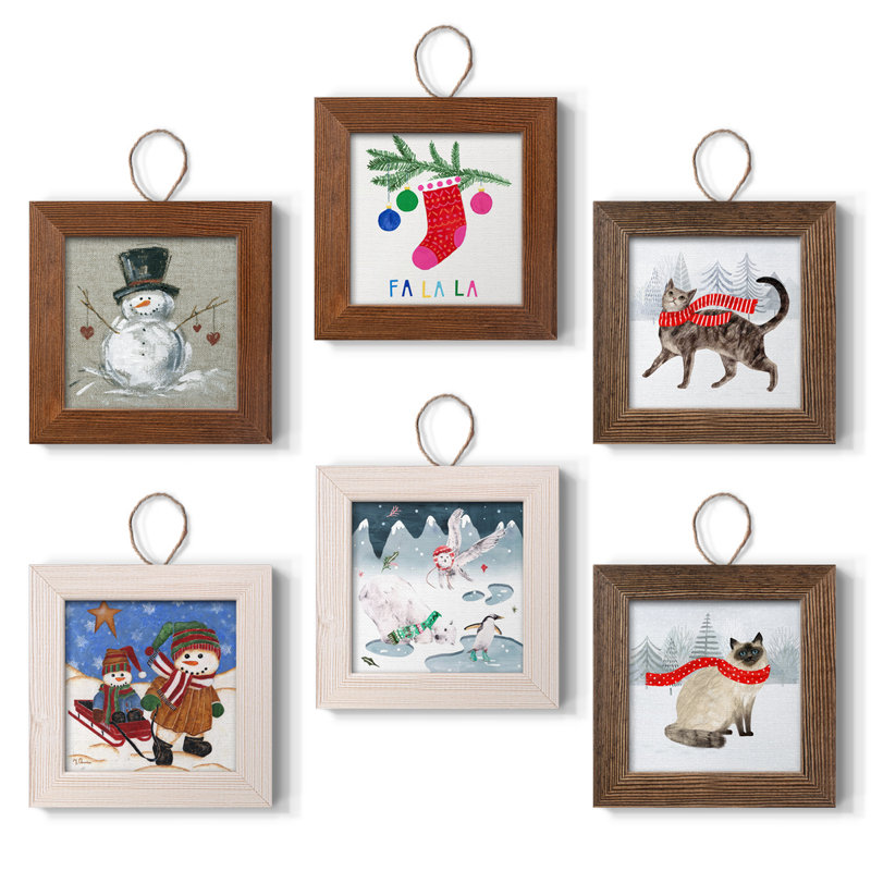 5.25'' Wood Photo Ornament
