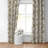Bronte Cotton Simple Top Pocket Drapery Panel Set of 2-125042894-109878174