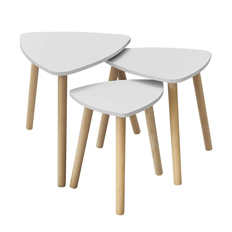 Poirier Nesting Tables, Grey