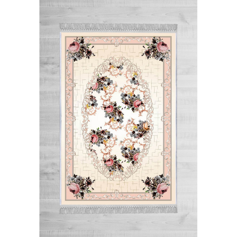 Luxurious Non-Slip Woven Carpet, 100% Velvet Fabric, 31.5 x 47.2 inches | Antibacterial, 13.5 mm Total Height, Machine Washable | Ideal for Living Room, Bedroom & Home Decor, Soft & Durable Design