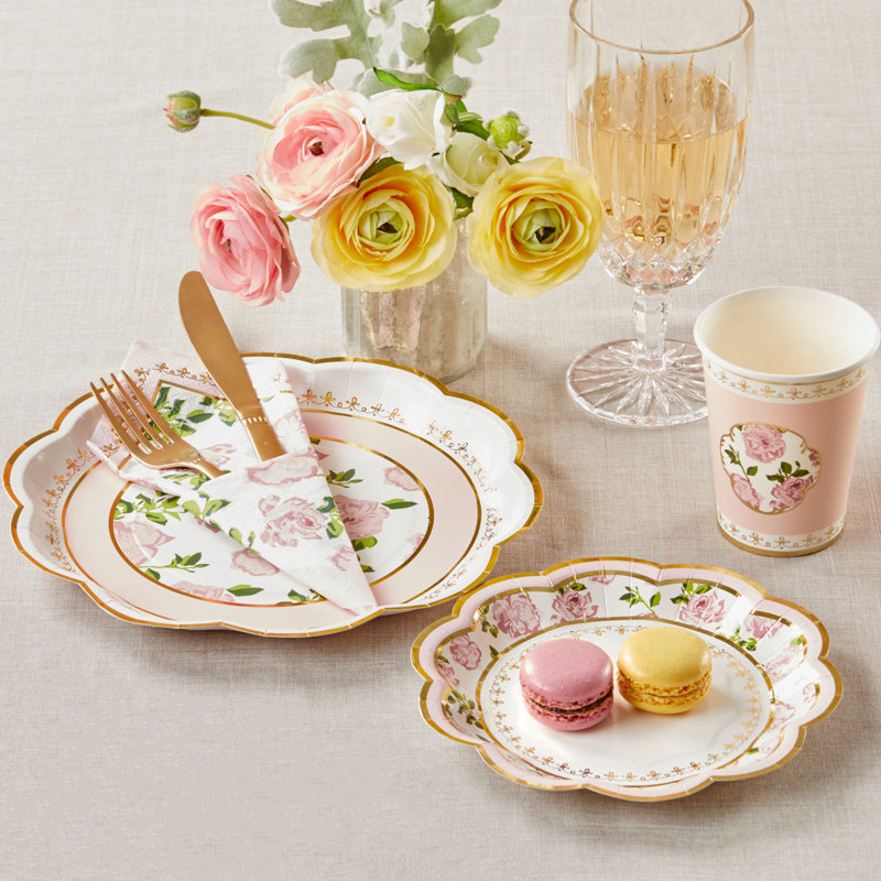 Disposable Paper Appetizer Plate