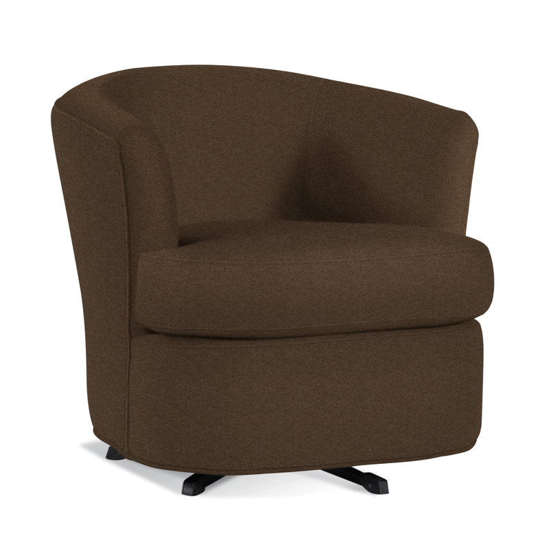 Barrel Chair, Elite Chocolate; 0321-72