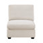 Mobilier de salon modulaire luxueux rembourré en bois massif durable