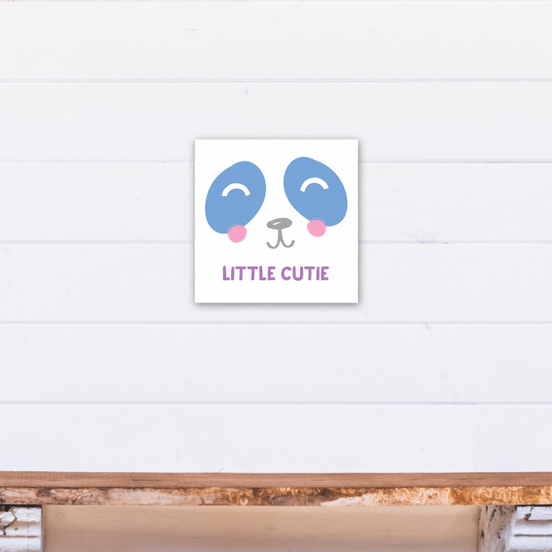 Art sur toile little cutie panda Macfarlane, Toile tendue, H 16 po x l 16 po x P 1,25 po