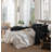 MooMee Sheet Set Extra Deep Pocket 100% Washed Cotton Linen Like Textured Lightweight Breathable-457149648-404490825