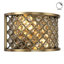 Augustine Steel Flush Mounted Sconce-29180676