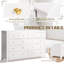 Commode 10 tiroirs pour chambre à coucher, commode 52 po avec tiroirs profonds, longue commode télé, commode de rangement moderne en bois-1631846394
