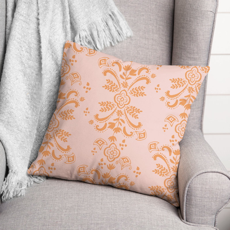 Coussin Floral, Rose