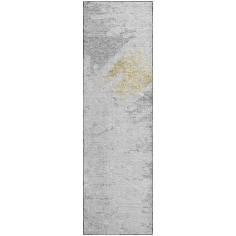 Premium Machine Washable Cerrito Silver Rug