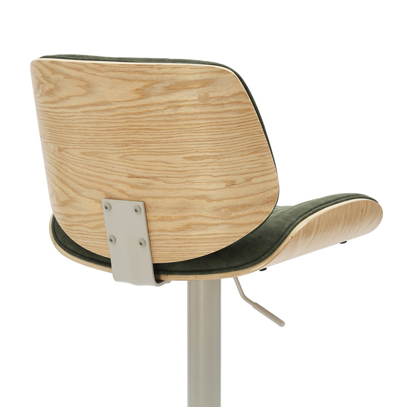 Ensemble de 2 tabourets de bar Westerfield, Vert