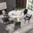 Patsy Round Dining Table with Rotating Tray-1588636583-1588636606