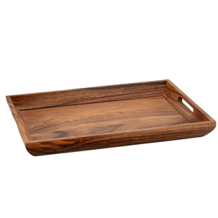 Taniya Nayak Canopy Acacia Wood Gallery Tray