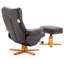 Charlestown 80cm Wide Swivel Ergonomic Recliner-26343835