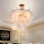 Jabali 8 - Light Dimmable Tiered Chandelier with Gold Finsh