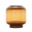 Lampe large ouragan en verre teinté Cole and Gray