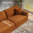 87” Chenille Fabric 2-seater Sofa, Comfy Deep Seat Sofa, Modern Large Loveseat Couch With Wide Armrest& Pillows, Wood Frame Home Sofa Couch For Living Room Apartment-1671716262