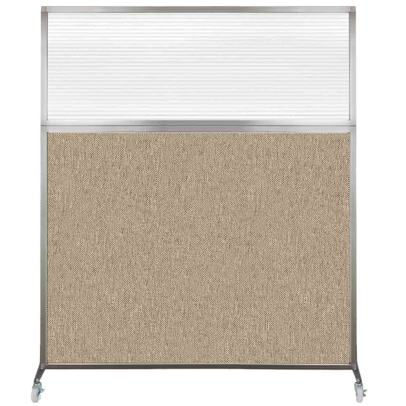 Cloison de bureau Hush, Longueur 72 po, Bleu royal
