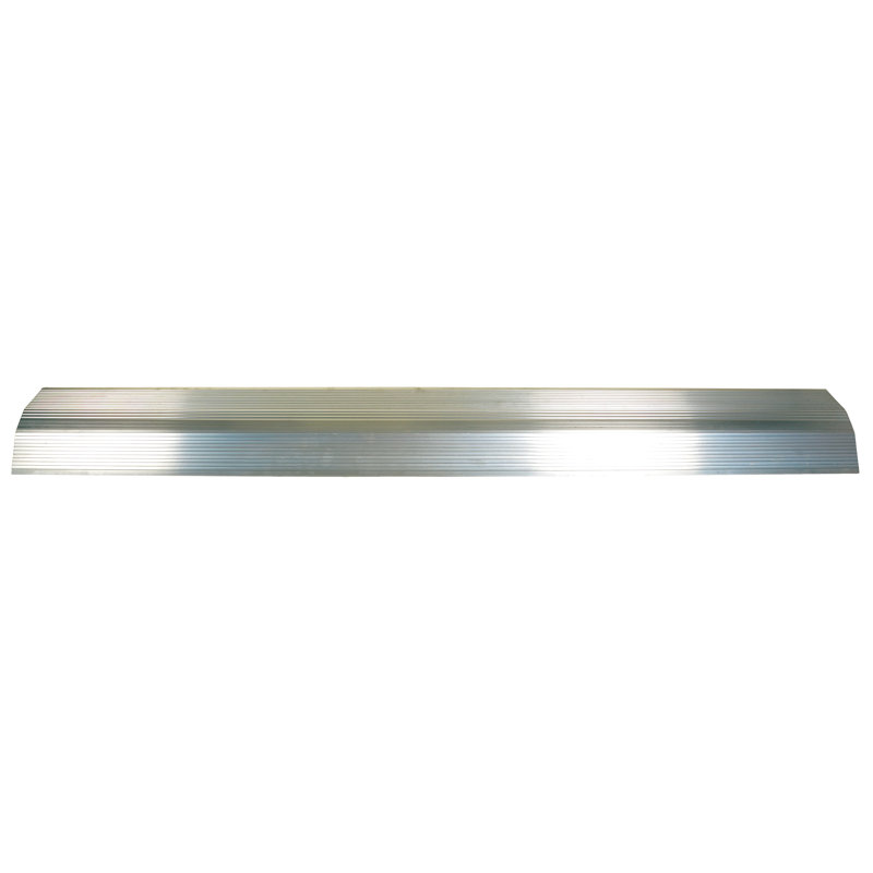 Vestil Cable Cover, Silver, 1.5" H x 9.13" W x 72" D