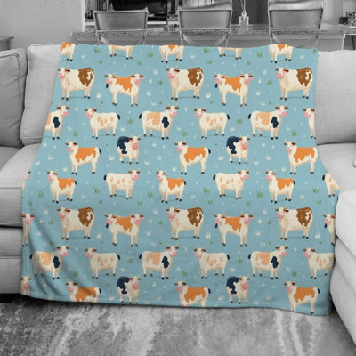  Farm Fleece Blanket