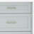 ARIEL Monrow 73 Double Sink Bathroom Vanity with Italian Carrara Marble Top-99405013