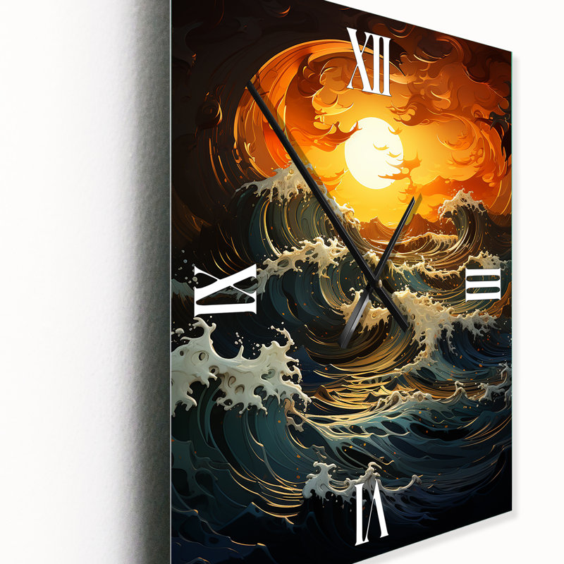 Baptism Ripples Of Faith - Horloges murales, Médium