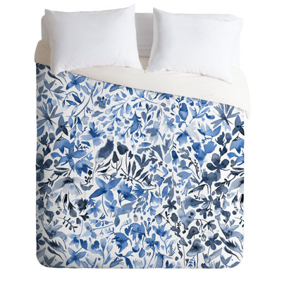 Polyester Floral Duvet Cover