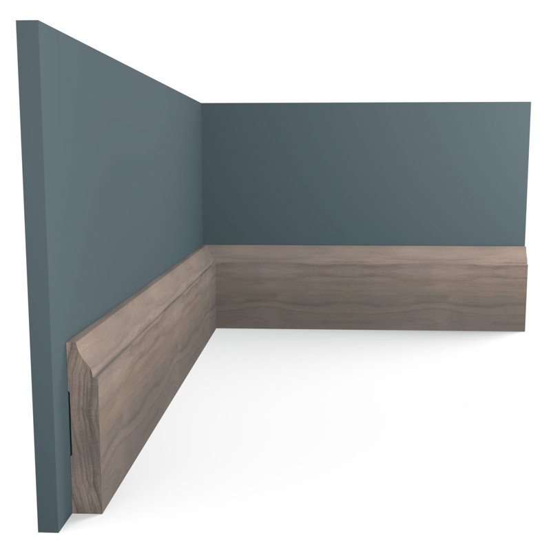 Moulure de teinture pour bois massif WM623, Noyer
