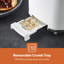 GEEPAS 2 Slice Toaster | 7 Browning Levels Cancel Defrost Reheat | For Thin Small Bread Slice, Removable Crumb Tray Cool Touch Housing High Lift | Space-Saving Design | 2 Yr Warranty 900W Opus-93692032