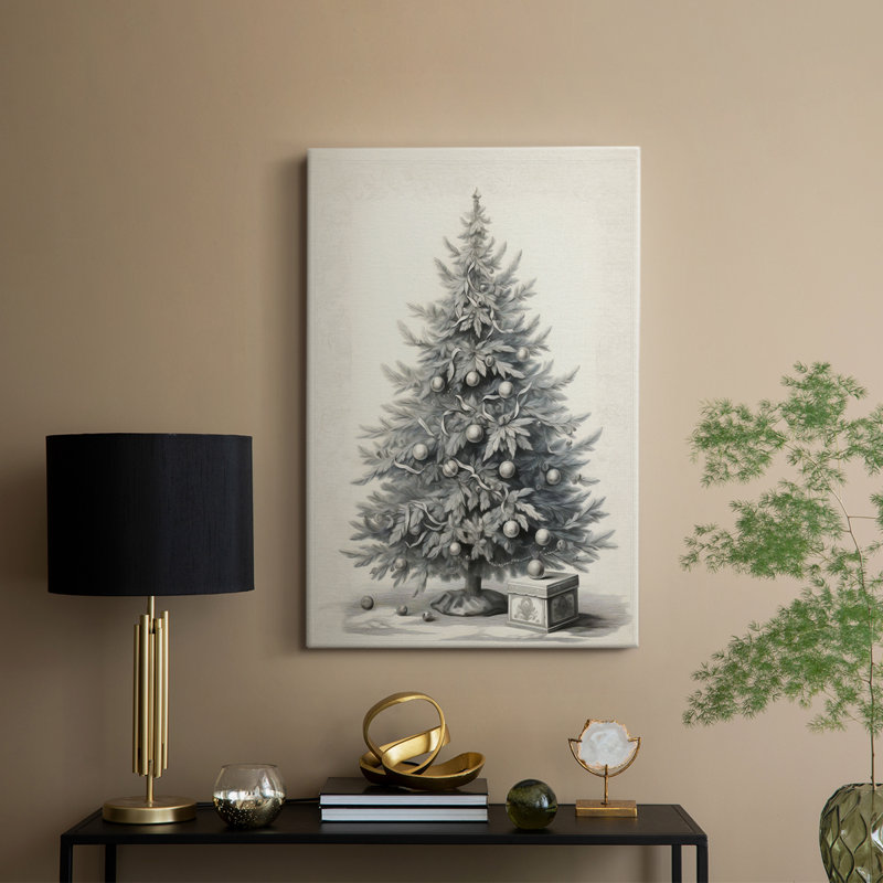 Art de Noël des Fêtes de Noël CDLxxxix - galerie sur mesure, H 36 po x l 24 po
