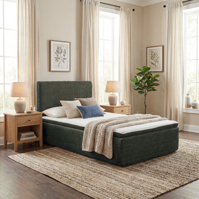 15" Thick Sponge Upholstered Compression Bed